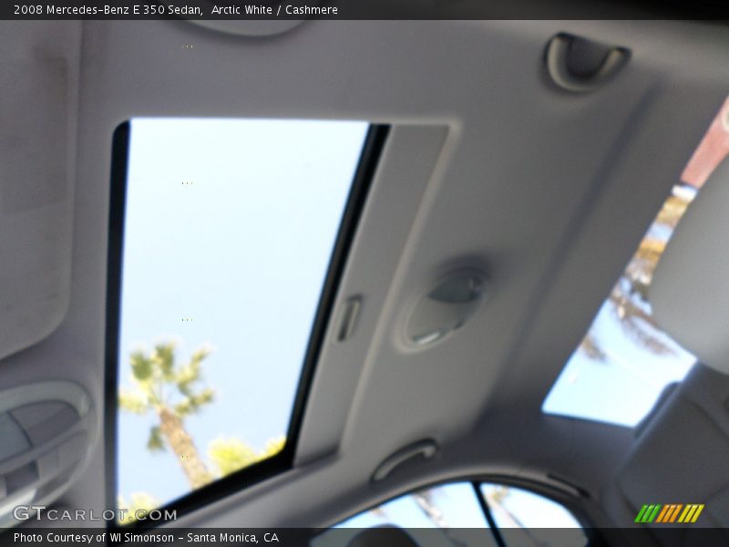 Arctic White / Cashmere 2008 Mercedes-Benz E 350 Sedan