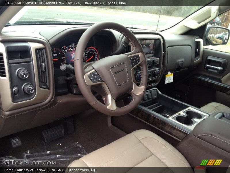  2014 Sierra 1500 Denali Crew Cab 4x4 Cocoa/Dune Interior