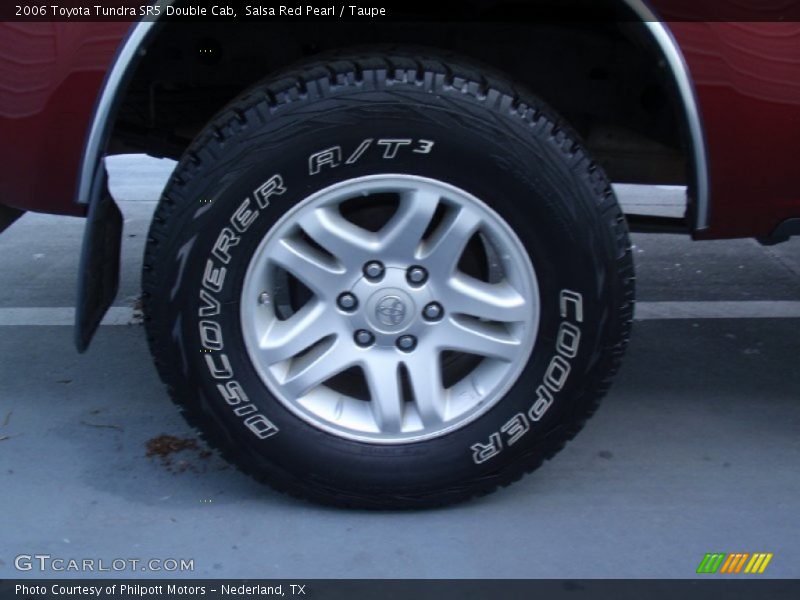 Salsa Red Pearl / Taupe 2006 Toyota Tundra SR5 Double Cab