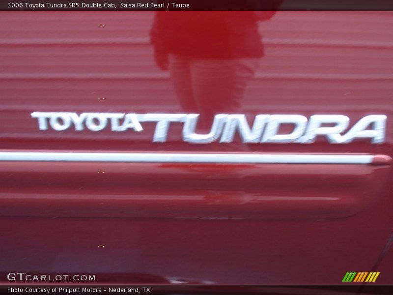Salsa Red Pearl / Taupe 2006 Toyota Tundra SR5 Double Cab