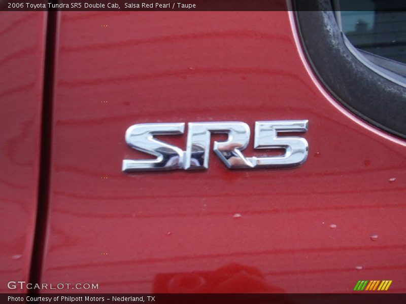 Salsa Red Pearl / Taupe 2006 Toyota Tundra SR5 Double Cab