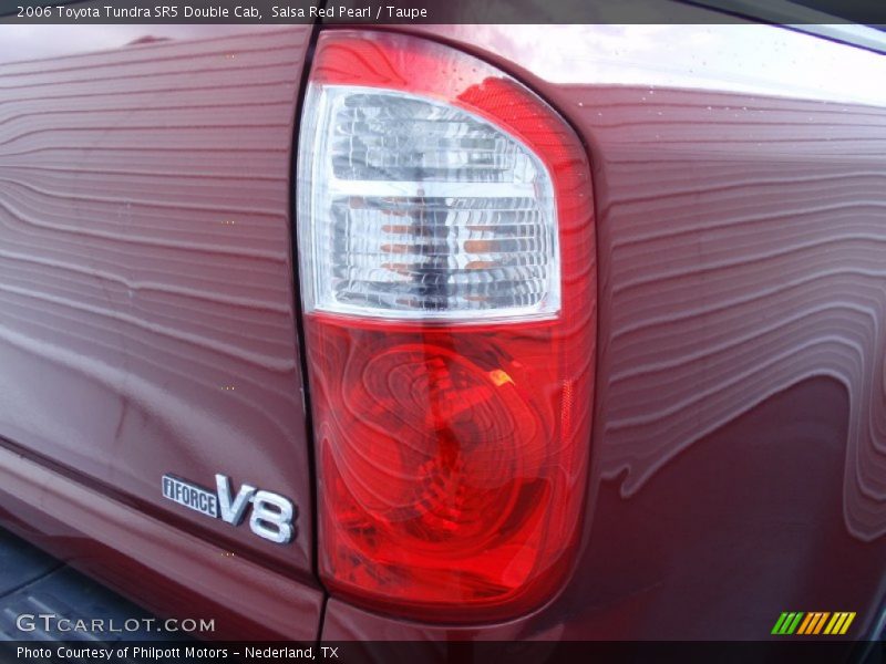 Salsa Red Pearl / Taupe 2006 Toyota Tundra SR5 Double Cab