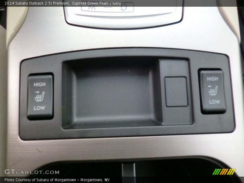 Cypress Green Pearl / Ivory 2014 Subaru Outback 2.5i Premium