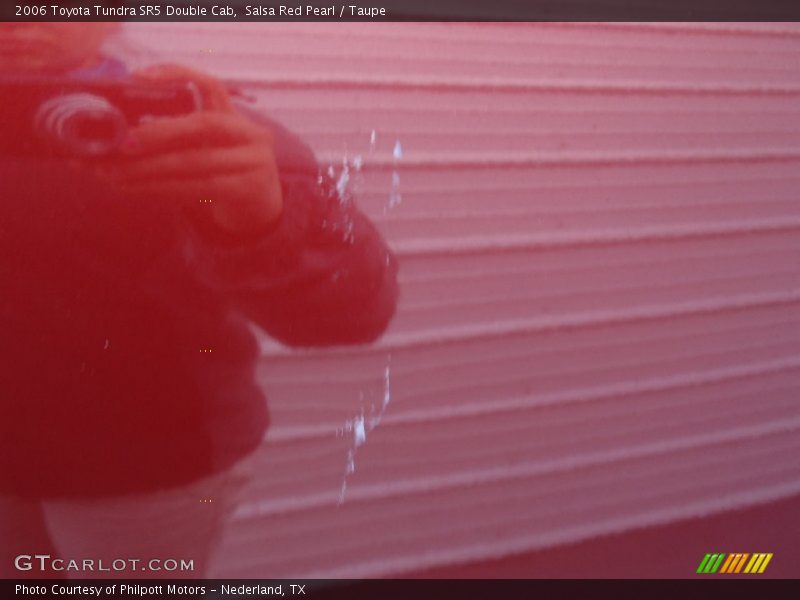 Salsa Red Pearl / Taupe 2006 Toyota Tundra SR5 Double Cab