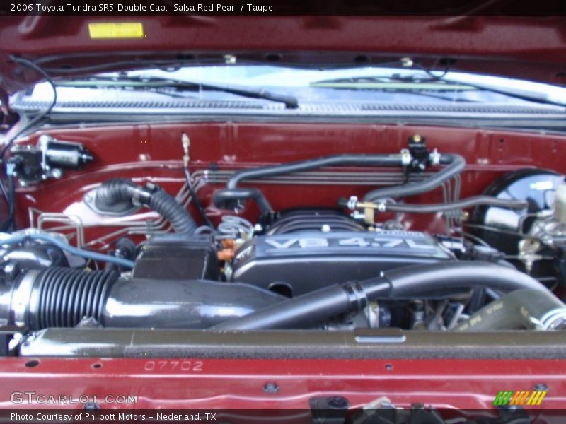 Salsa Red Pearl / Taupe 2006 Toyota Tundra SR5 Double Cab