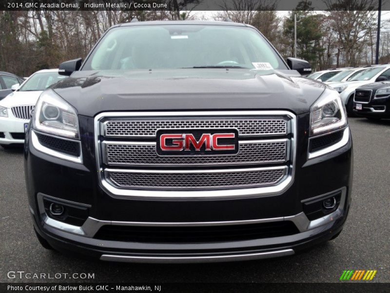 Iridium Metallic / Cocoa Dune 2014 GMC Acadia Denali