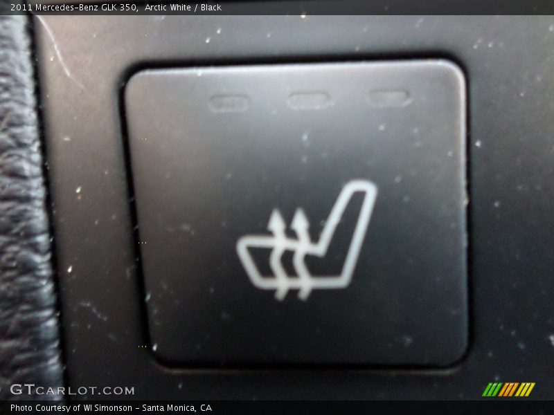Arctic White / Black 2011 Mercedes-Benz GLK 350