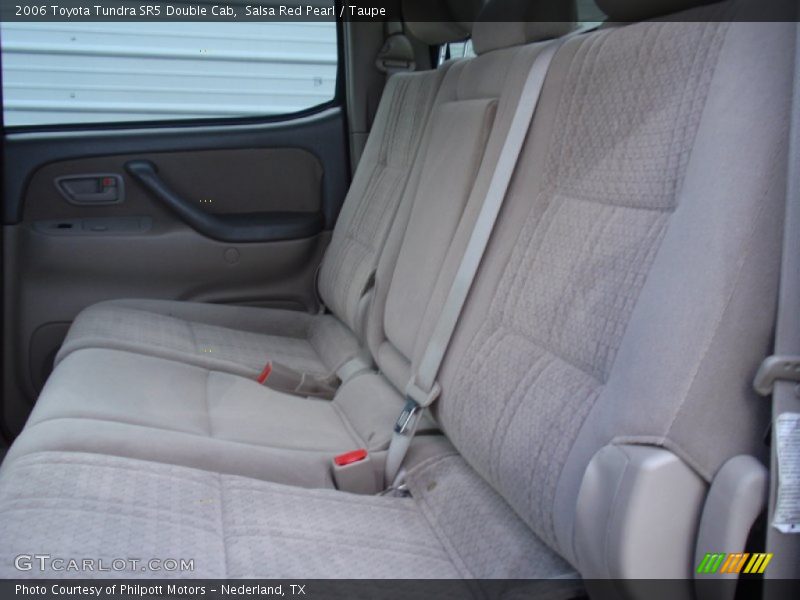 Salsa Red Pearl / Taupe 2006 Toyota Tundra SR5 Double Cab