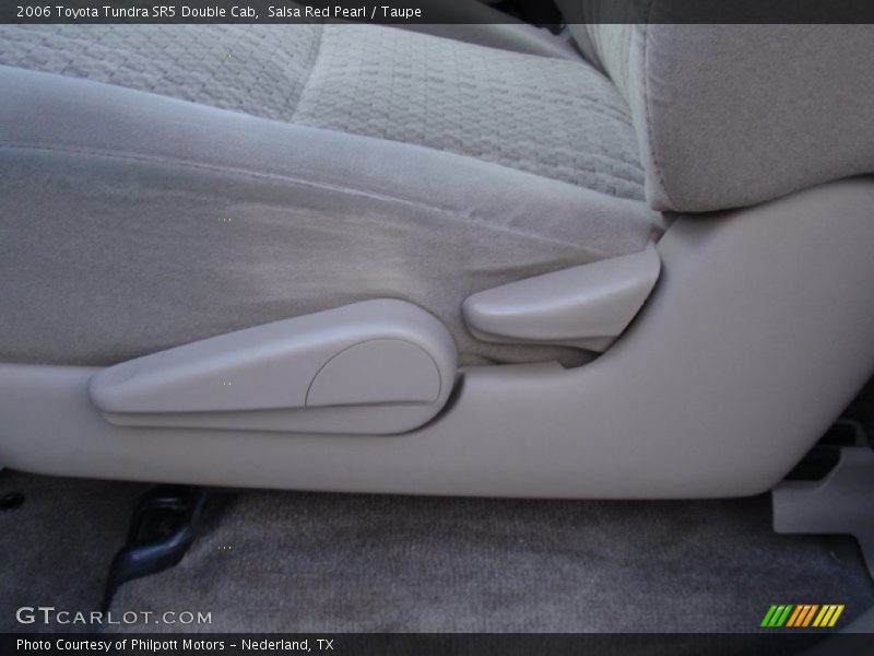 Salsa Red Pearl / Taupe 2006 Toyota Tundra SR5 Double Cab