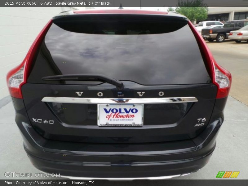 Savile Grey Metallic / Off Black 2015 Volvo XC60 T6 AWD