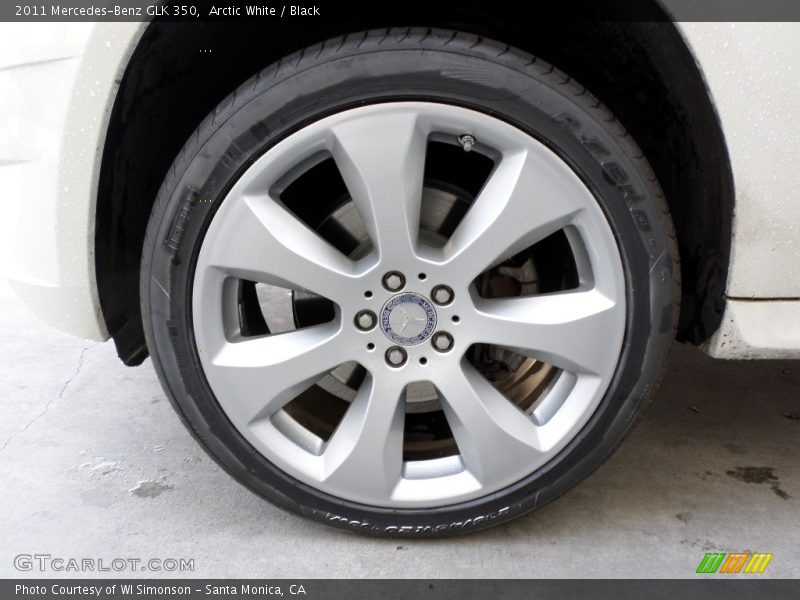 Arctic White / Black 2011 Mercedes-Benz GLK 350