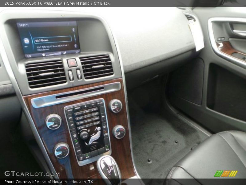 Savile Grey Metallic / Off Black 2015 Volvo XC60 T6 AWD