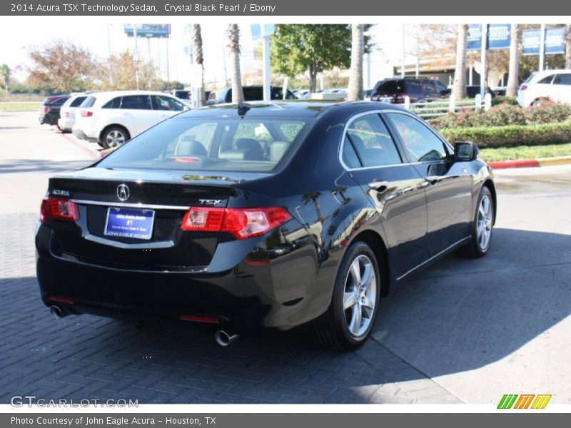 Crystal Black Pearl / Ebony 2014 Acura TSX Technology Sedan