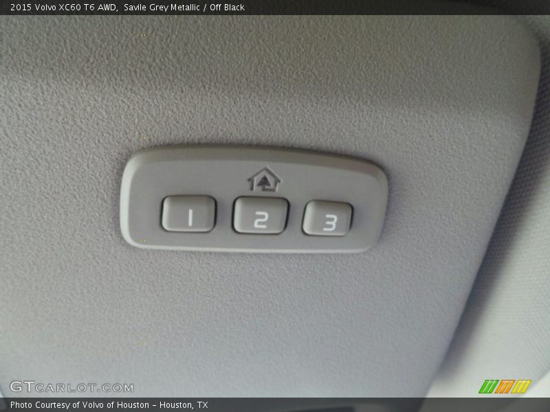 Controls of 2015 XC60 T6 AWD