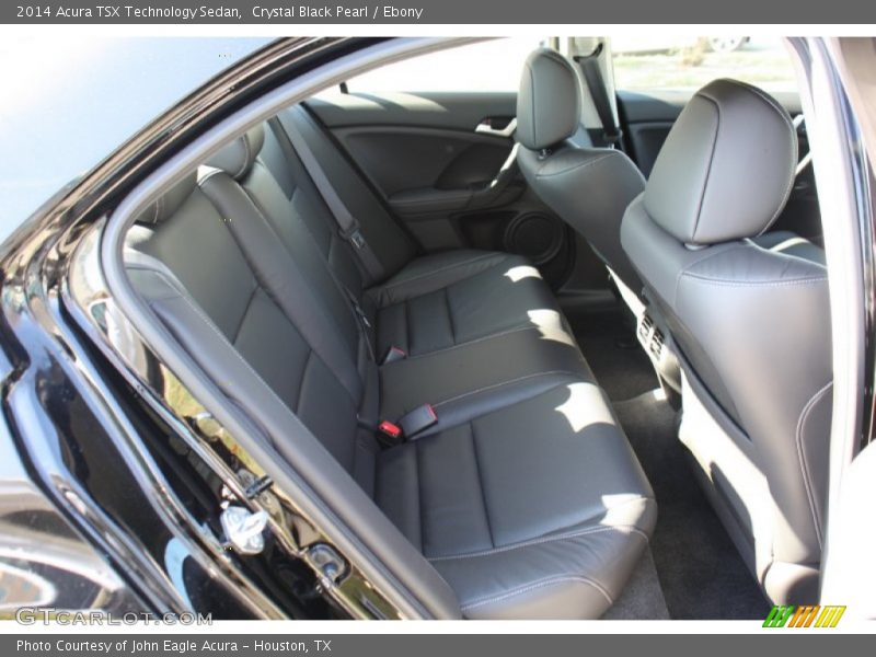 Crystal Black Pearl / Ebony 2014 Acura TSX Technology Sedan