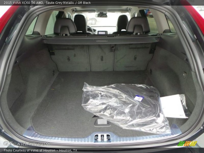  2015 XC60 T6 AWD Trunk