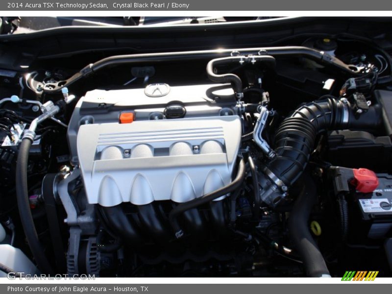 Crystal Black Pearl / Ebony 2014 Acura TSX Technology Sedan