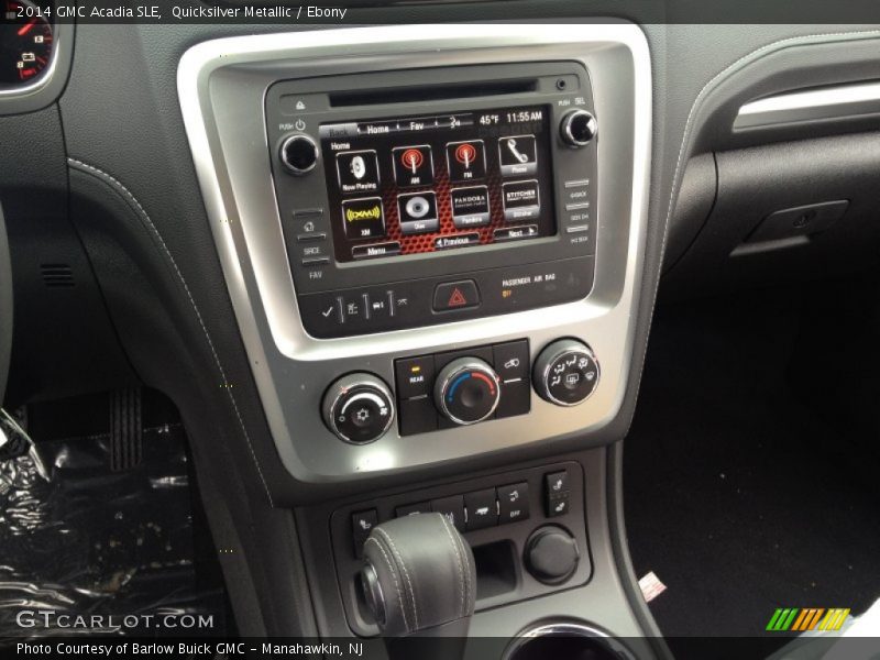 Quicksilver Metallic / Ebony 2014 GMC Acadia SLE