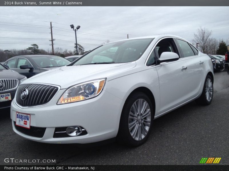 Summit White / Cashmere 2014 Buick Verano