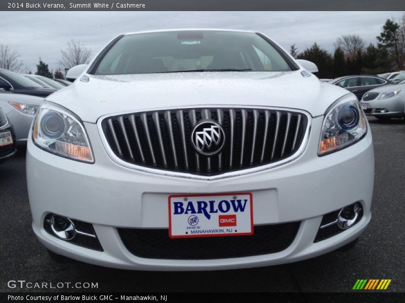 Summit White / Cashmere 2014 Buick Verano