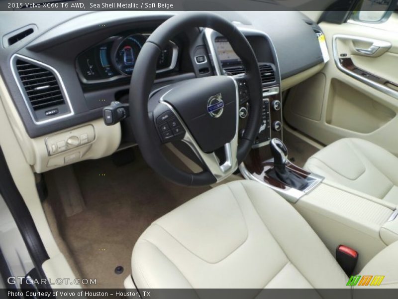  2015 XC60 T6 AWD Soft Beige Interior