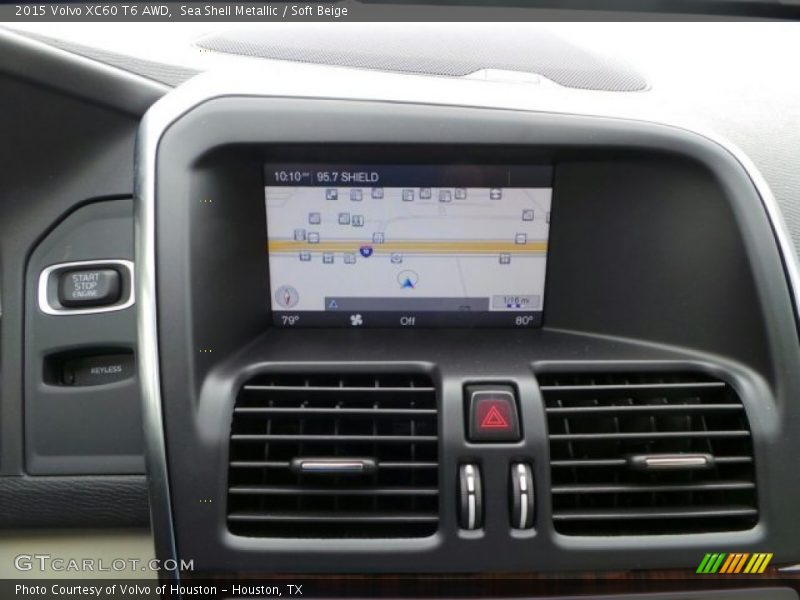 Sea Shell Metallic / Soft Beige 2015 Volvo XC60 T6 AWD