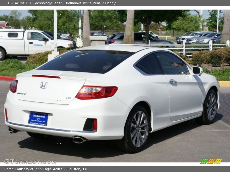 Bellanova White Pearl / Ebony 2014 Acura TSX Technology Sedan