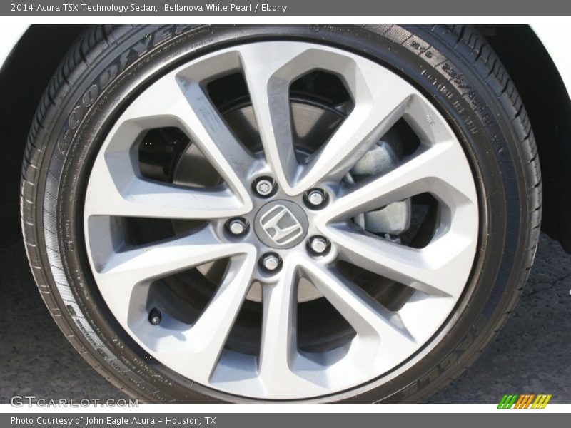 Bellanova White Pearl / Ebony 2014 Acura TSX Technology Sedan
