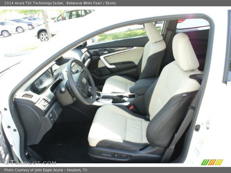 Bellanova White Pearl / Ebony 2014 Acura TSX Technology Sedan