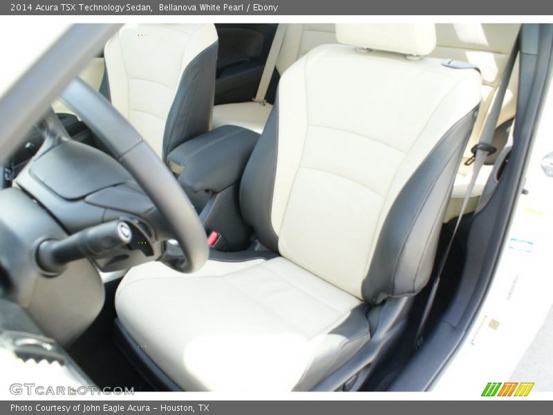 Bellanova White Pearl / Ebony 2014 Acura TSX Technology Sedan