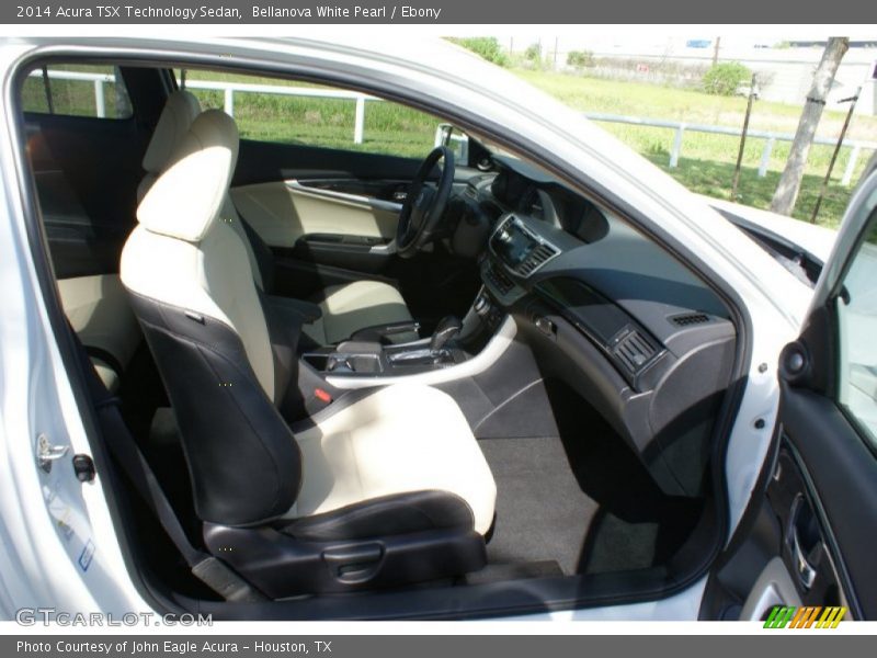 Bellanova White Pearl / Ebony 2014 Acura TSX Technology Sedan