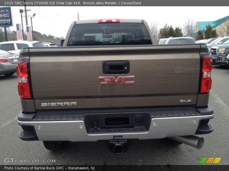 Bronze Alloy Metallic / Cocoa/Dune 2015 GMC Sierra 2500HD SLE Crew Cab 4x4