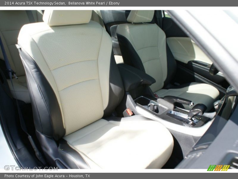 Bellanova White Pearl / Ebony 2014 Acura TSX Technology Sedan