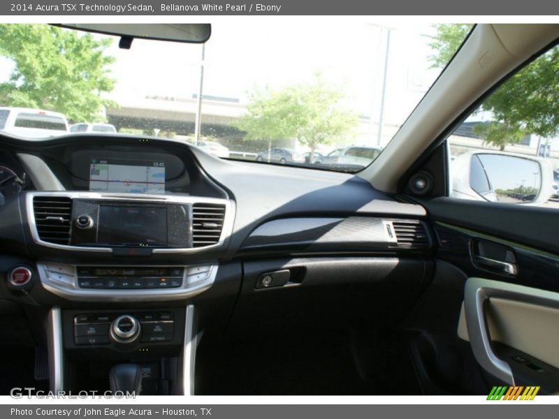 Bellanova White Pearl / Ebony 2014 Acura TSX Technology Sedan