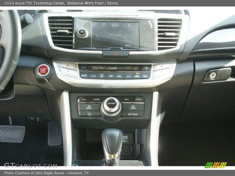 Bellanova White Pearl / Ebony 2014 Acura TSX Technology Sedan