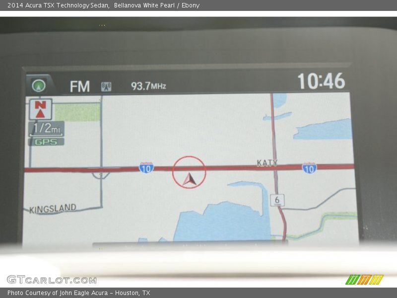 Bellanova White Pearl / Ebony 2014 Acura TSX Technology Sedan