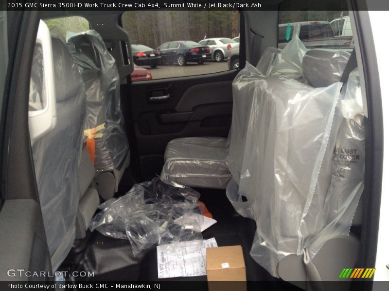 Summit White / Jet Black/Dark Ash 2015 GMC Sierra 3500HD Work Truck Crew Cab 4x4
