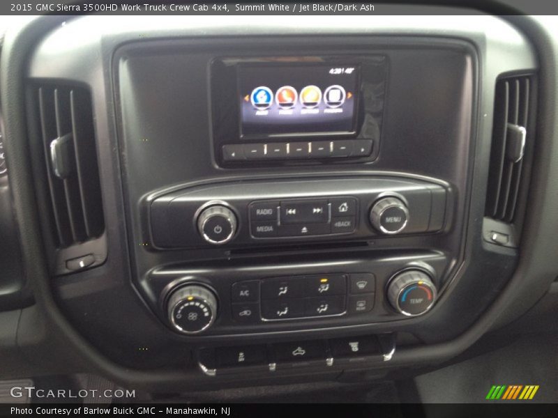 Controls of 2015 Sierra 3500HD Work Truck Crew Cab 4x4