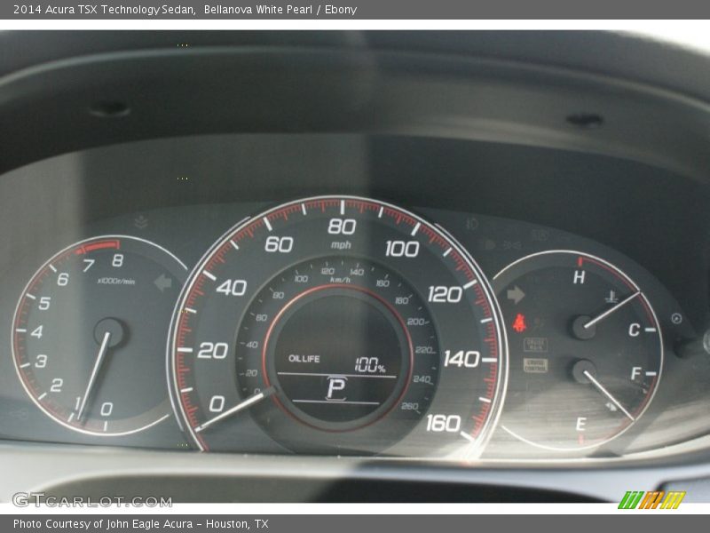 Bellanova White Pearl / Ebony 2014 Acura TSX Technology Sedan