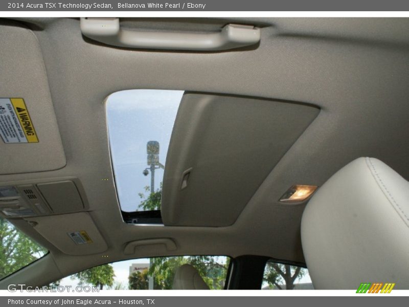 Bellanova White Pearl / Ebony 2014 Acura TSX Technology Sedan