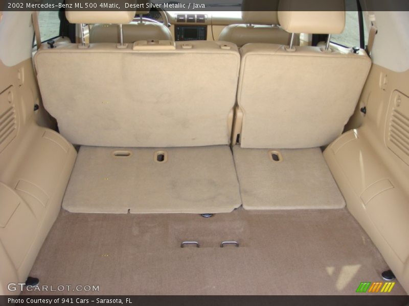 Desert Silver Metallic / Java 2002 Mercedes-Benz ML 500 4Matic