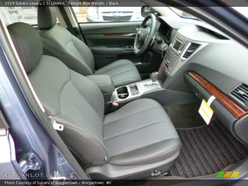 Twilight Blue Metallic / Black 2014 Subaru Legacy 2.5i Limited