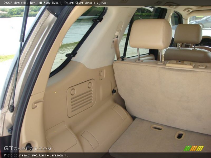 Desert Silver Metallic / Java 2002 Mercedes-Benz ML 500 4Matic