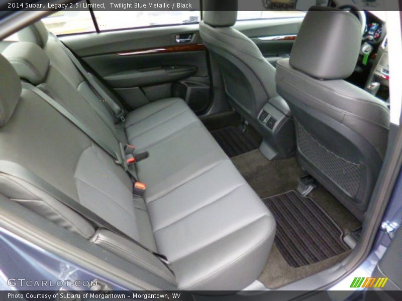 Twilight Blue Metallic / Black 2014 Subaru Legacy 2.5i Limited