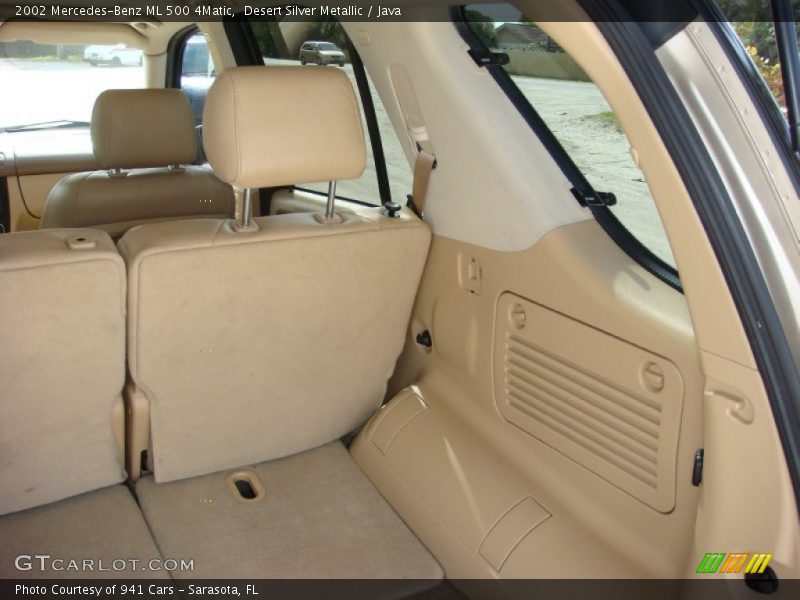 Desert Silver Metallic / Java 2002 Mercedes-Benz ML 500 4Matic