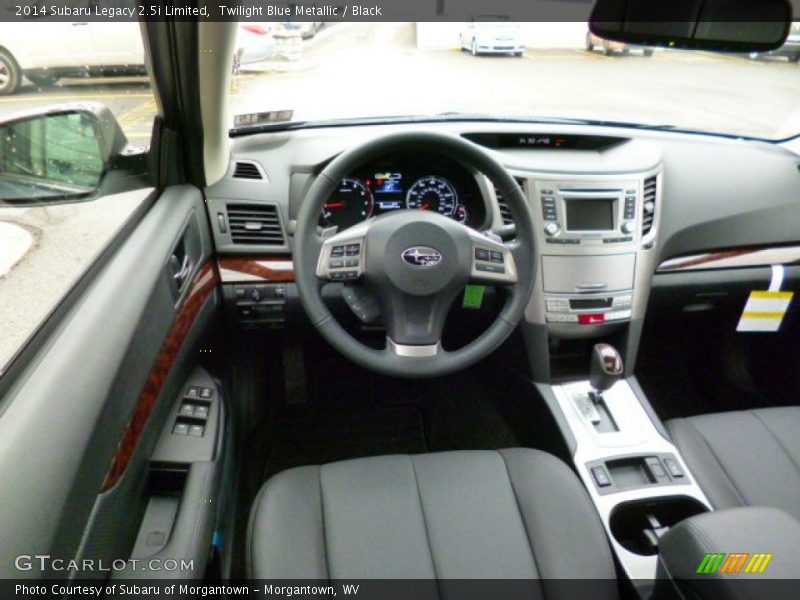 Twilight Blue Metallic / Black 2014 Subaru Legacy 2.5i Limited