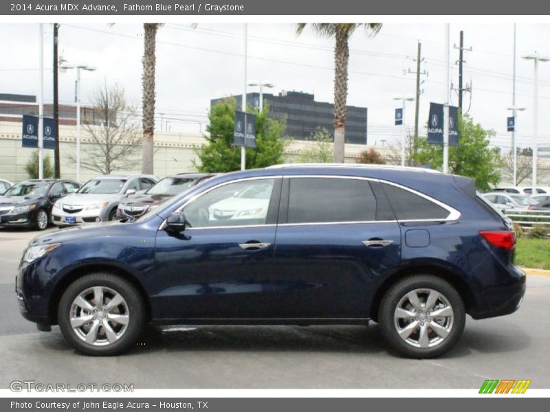  2014 MDX Advance Fathom Blue Pearl
