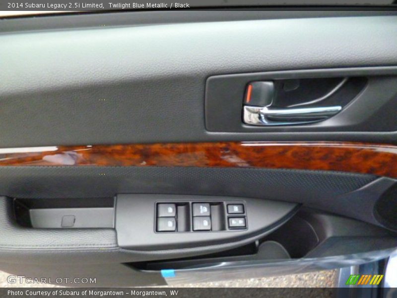 Twilight Blue Metallic / Black 2014 Subaru Legacy 2.5i Limited