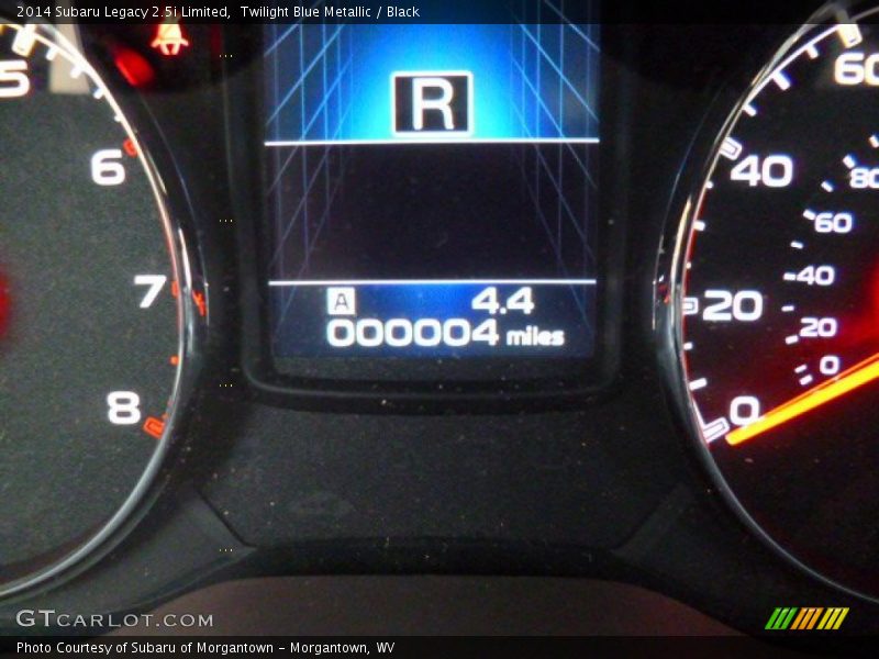 Twilight Blue Metallic / Black 2014 Subaru Legacy 2.5i Limited