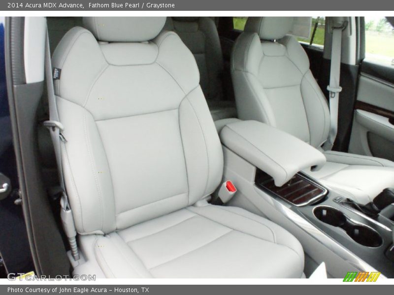 Front Seat of 2014 MDX Advance